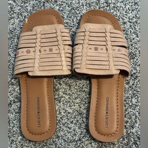 Lucky Brand Leather Sandals Sz 8
